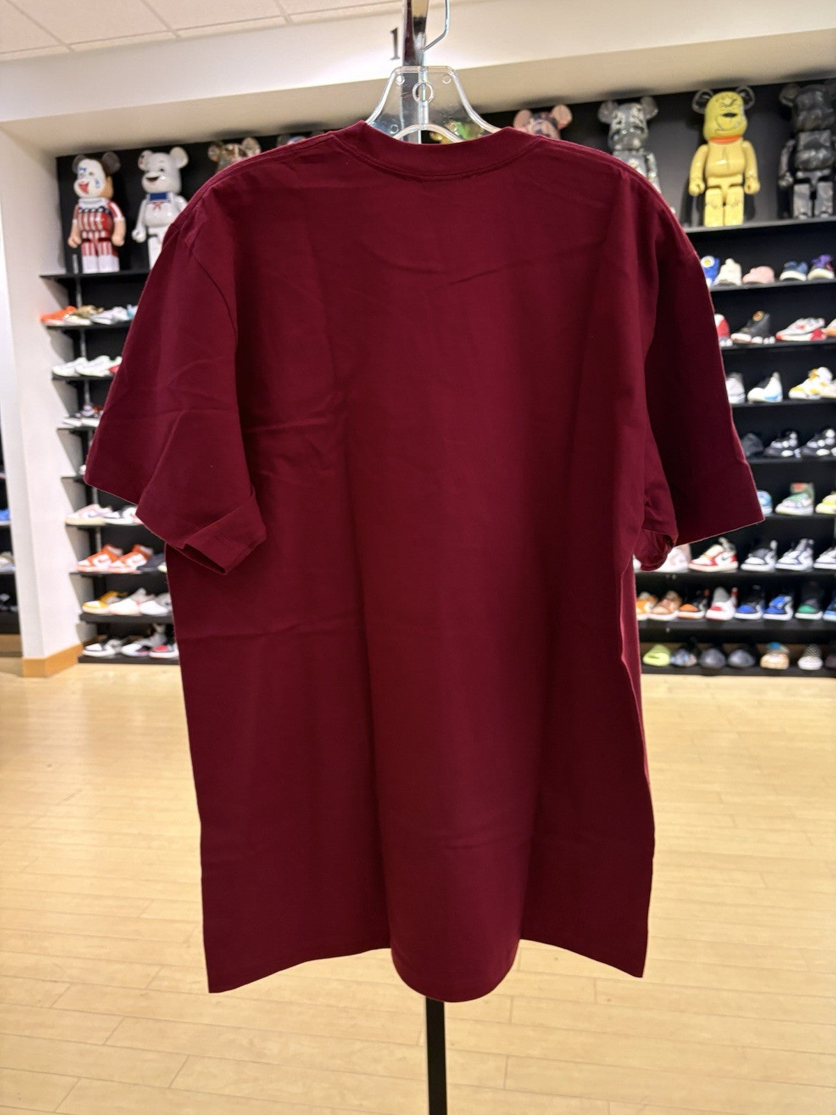 Supreme Script Tee Cardinal Size Large 