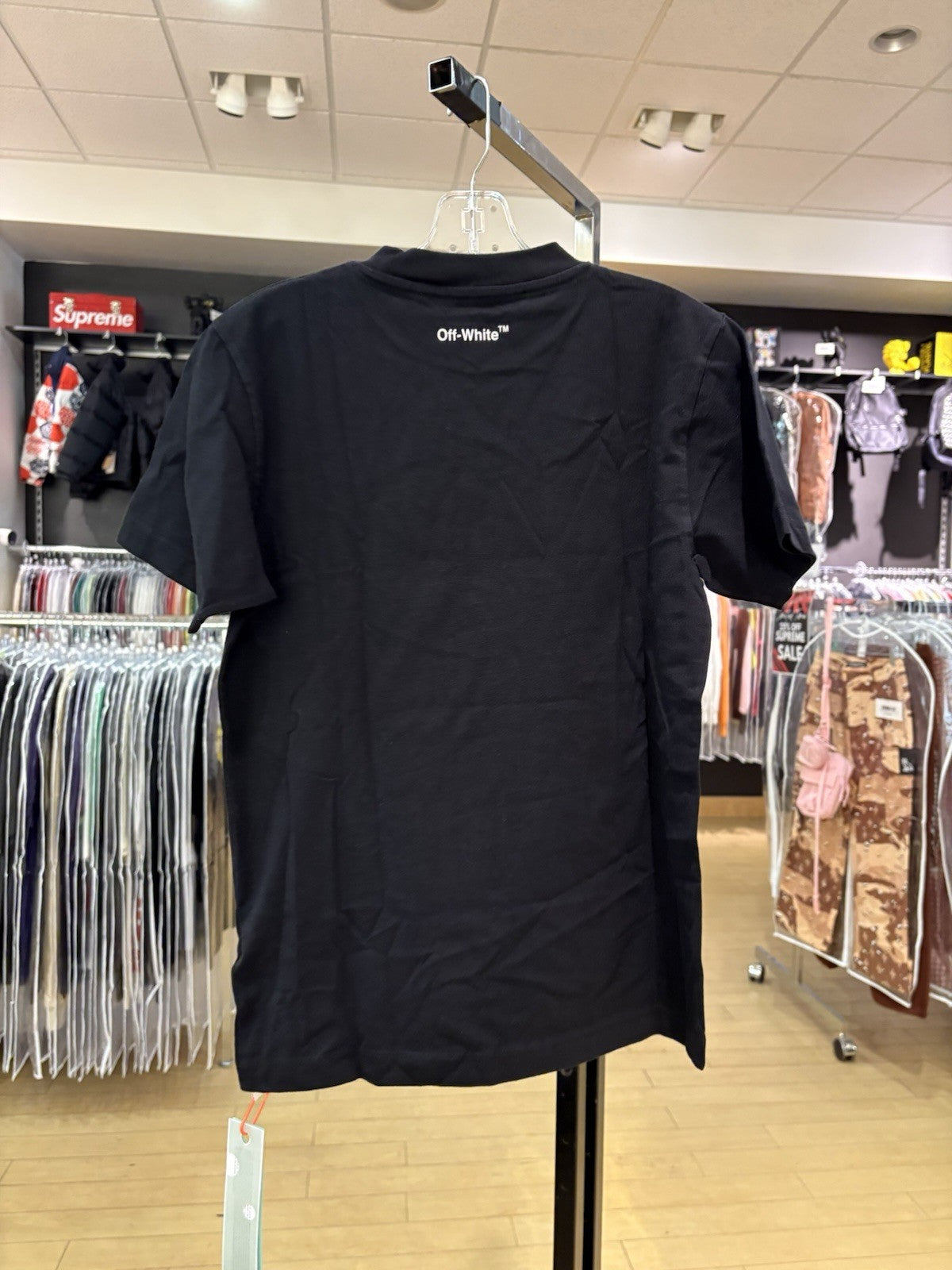 Off-White Arrows T-Shirt 'Black' Size XS