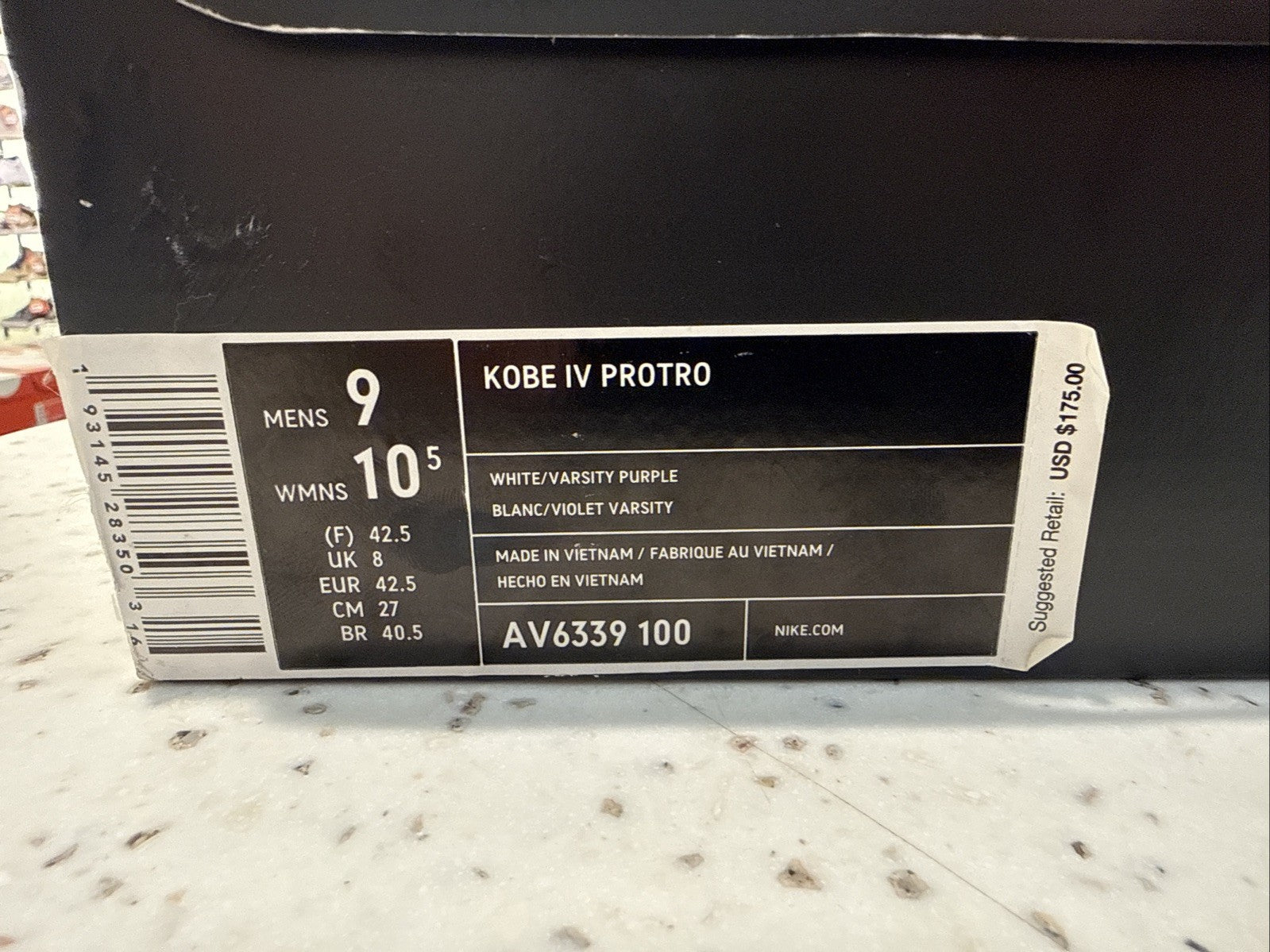 Size 9 - Nike Zoom Kobe 4 Protro 2019 Draft Day