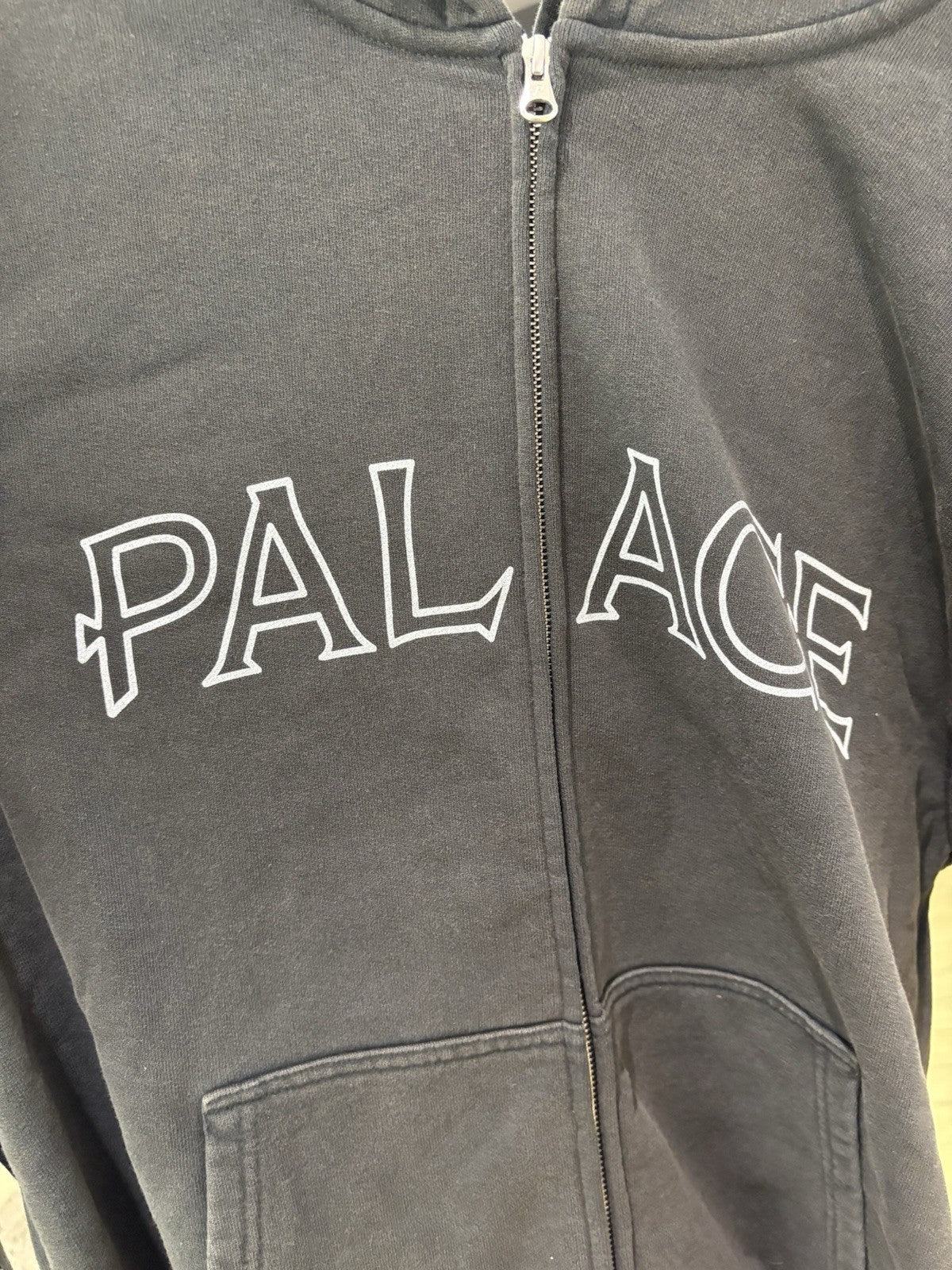 Palace Celtic Zip Hood Black Size Large 