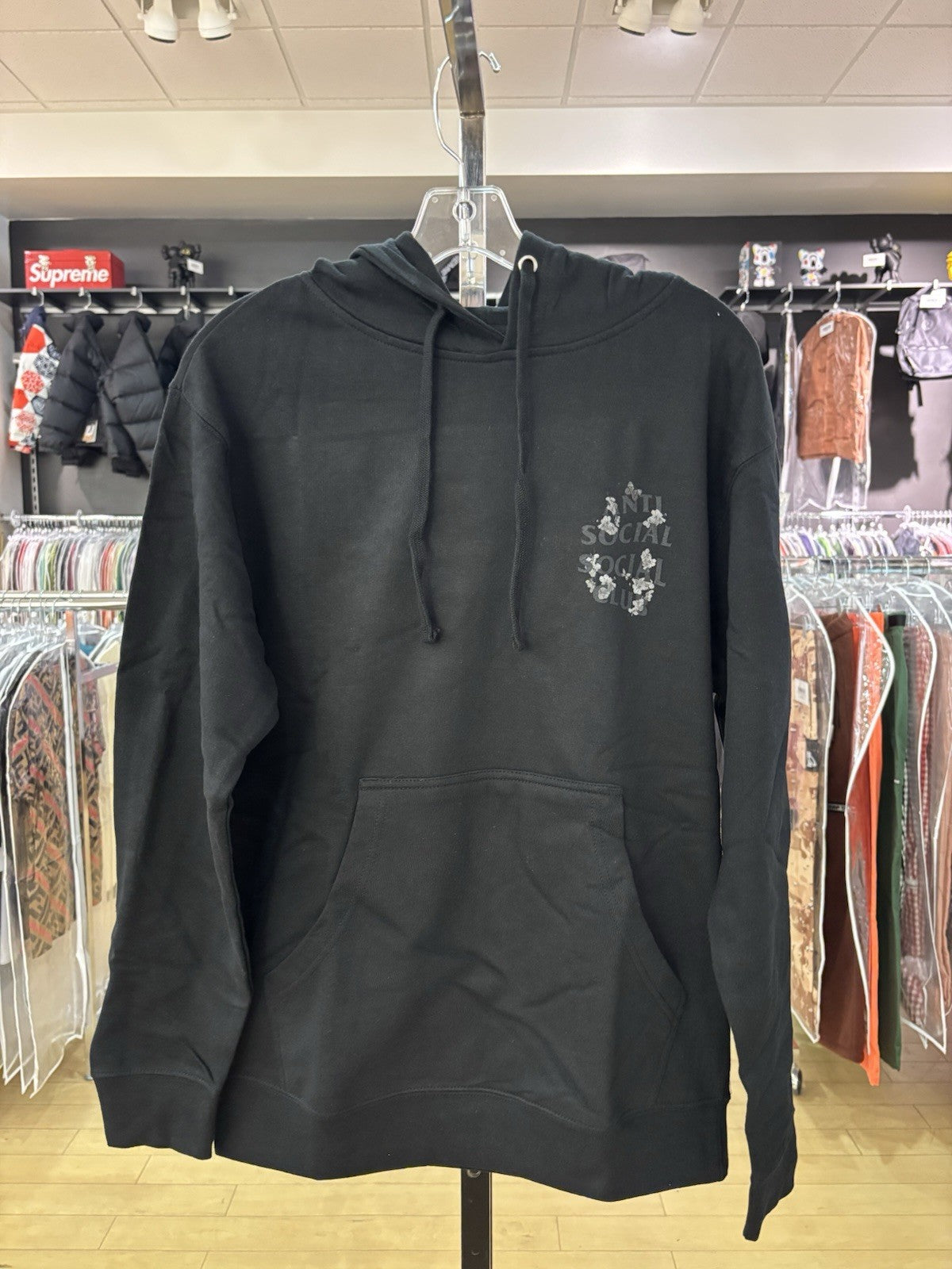 Anti Social Social Dramatic Hoodie SZ S
