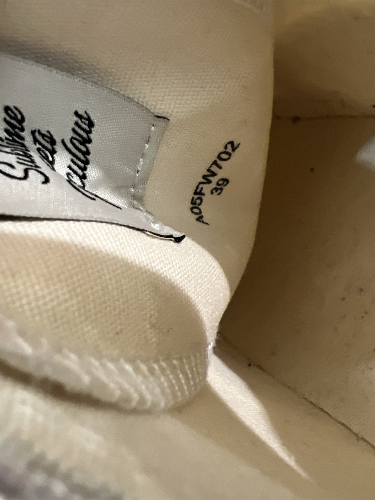 Maison Mihara Yasuhiro Hank Low Top Vintage White Sz 39 (US 7) USED 1X