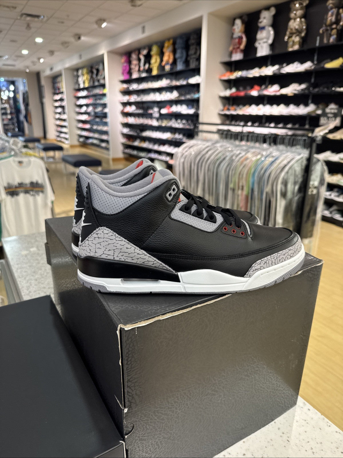 Size 12 - Air Jordan 3 Retro OG 2024 Black Cement