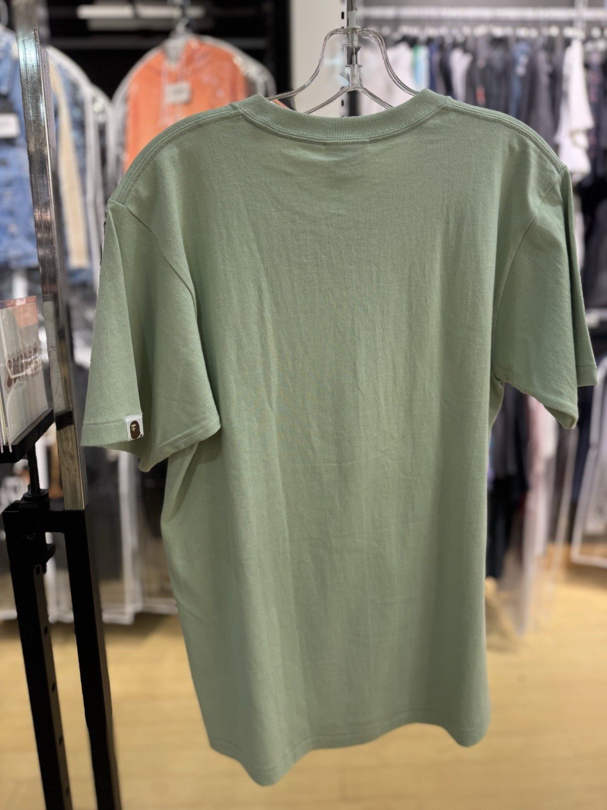 Bape Colors College Tee SS23 Green Size Medium
