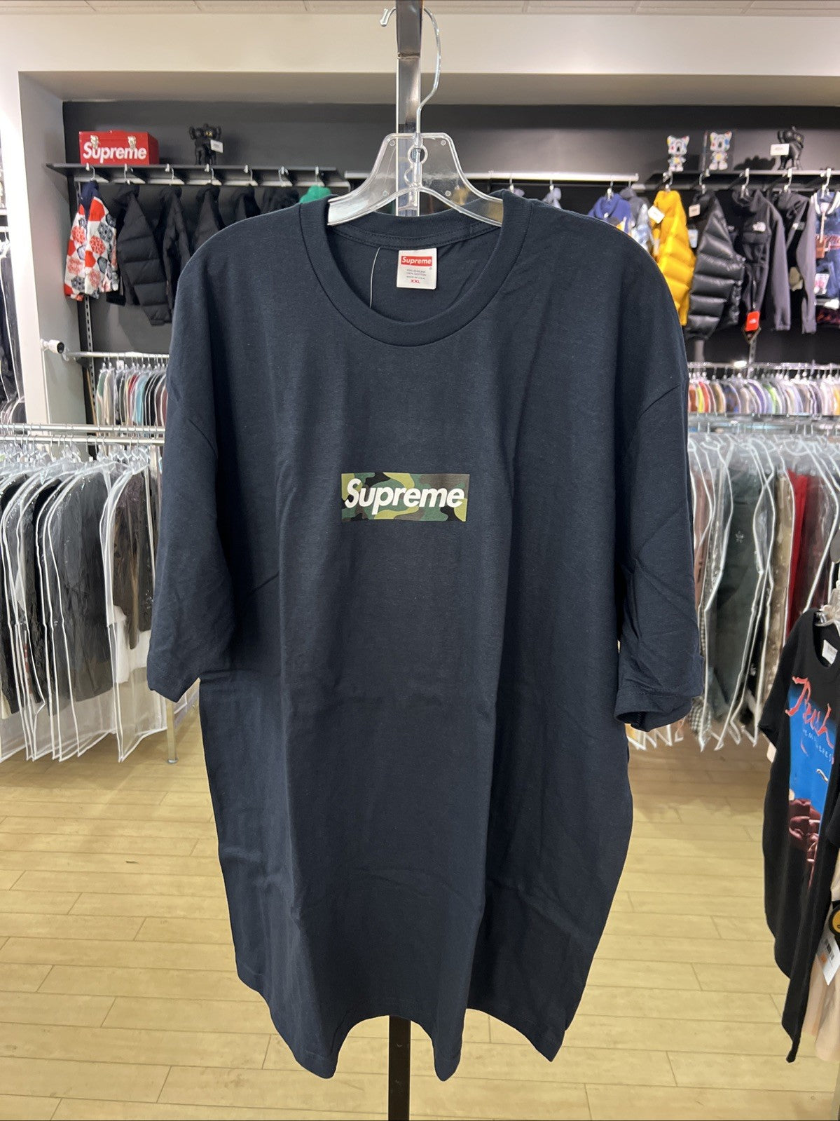 Supreme Box Logo T-Shirt Black Sz XXL