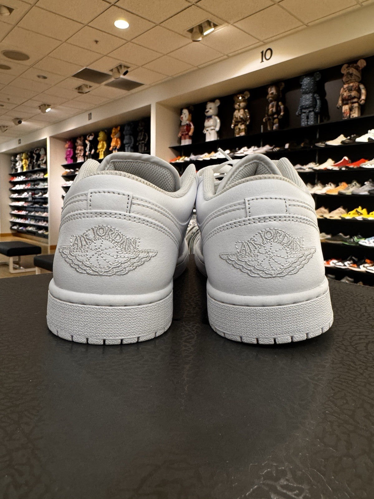 Jordan 1 Low Triple White Size 10.5
