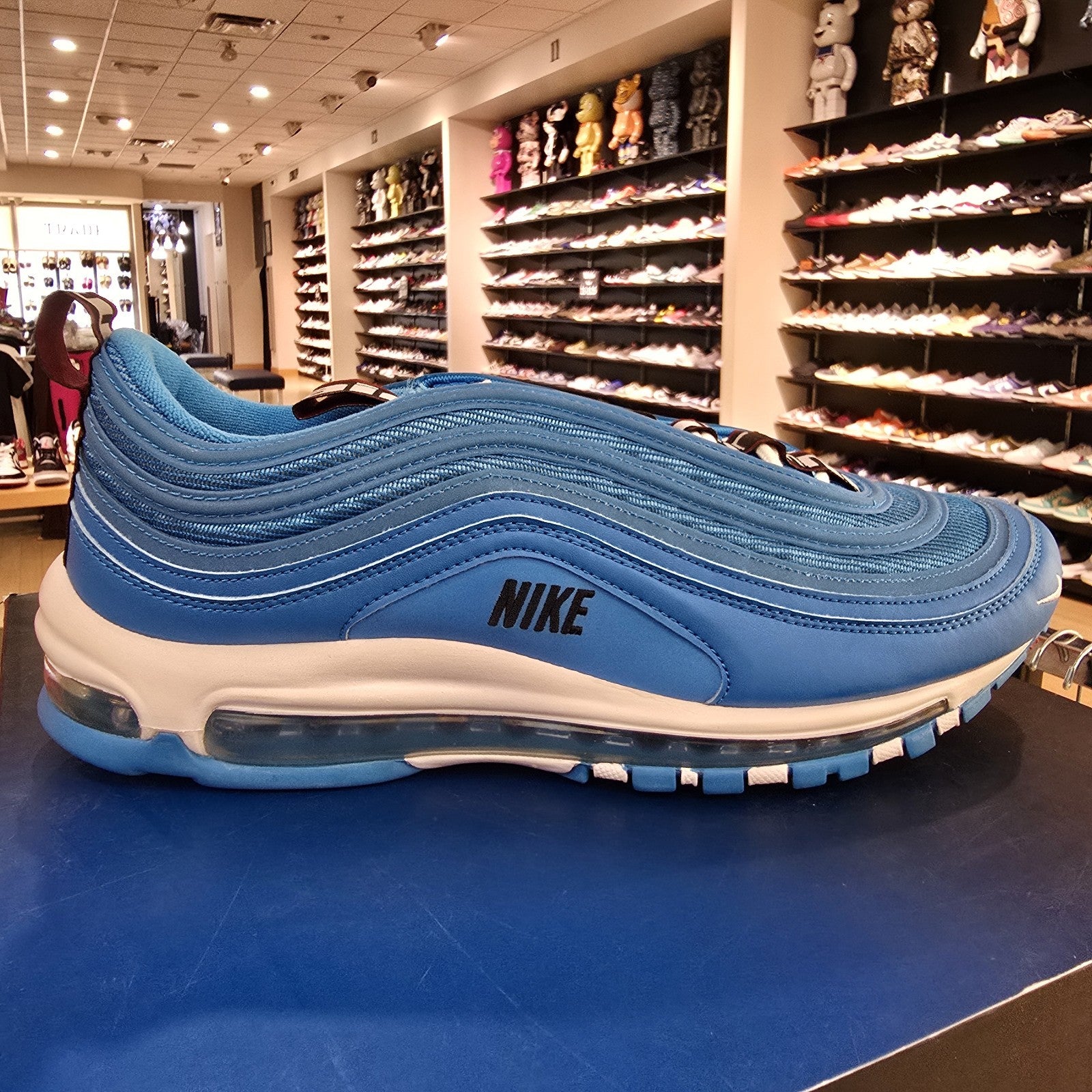 Nike Air Max 97 Blue Hero SZ 11.5 YELLOWED