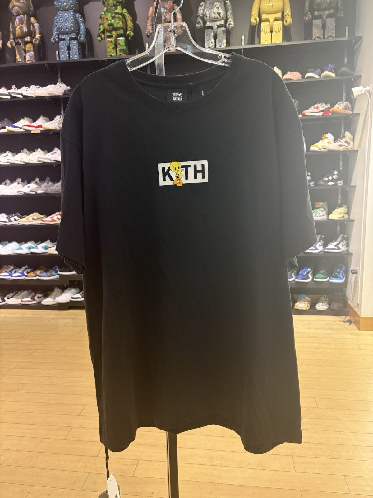 Kith X Looney Tunes Tweety Classic Logo Tee Size XXL