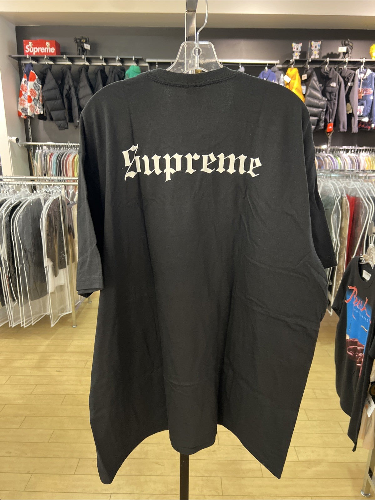 SUPREME x Snow White Disney Tee Black T-Shirt Sz XXL