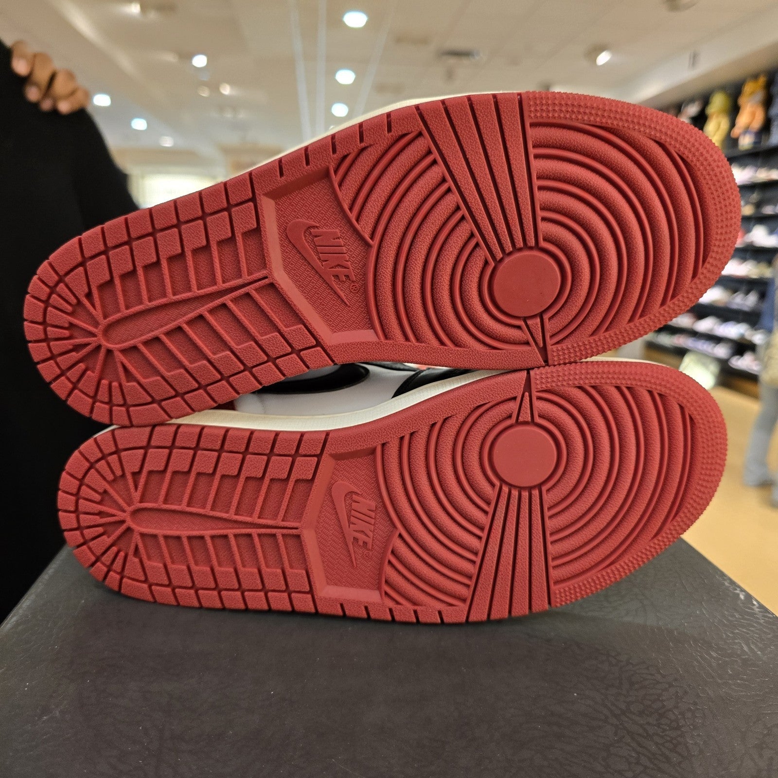 Size 9.5 - Air Jordan 1 Retro OG High Black Toe Reimagined