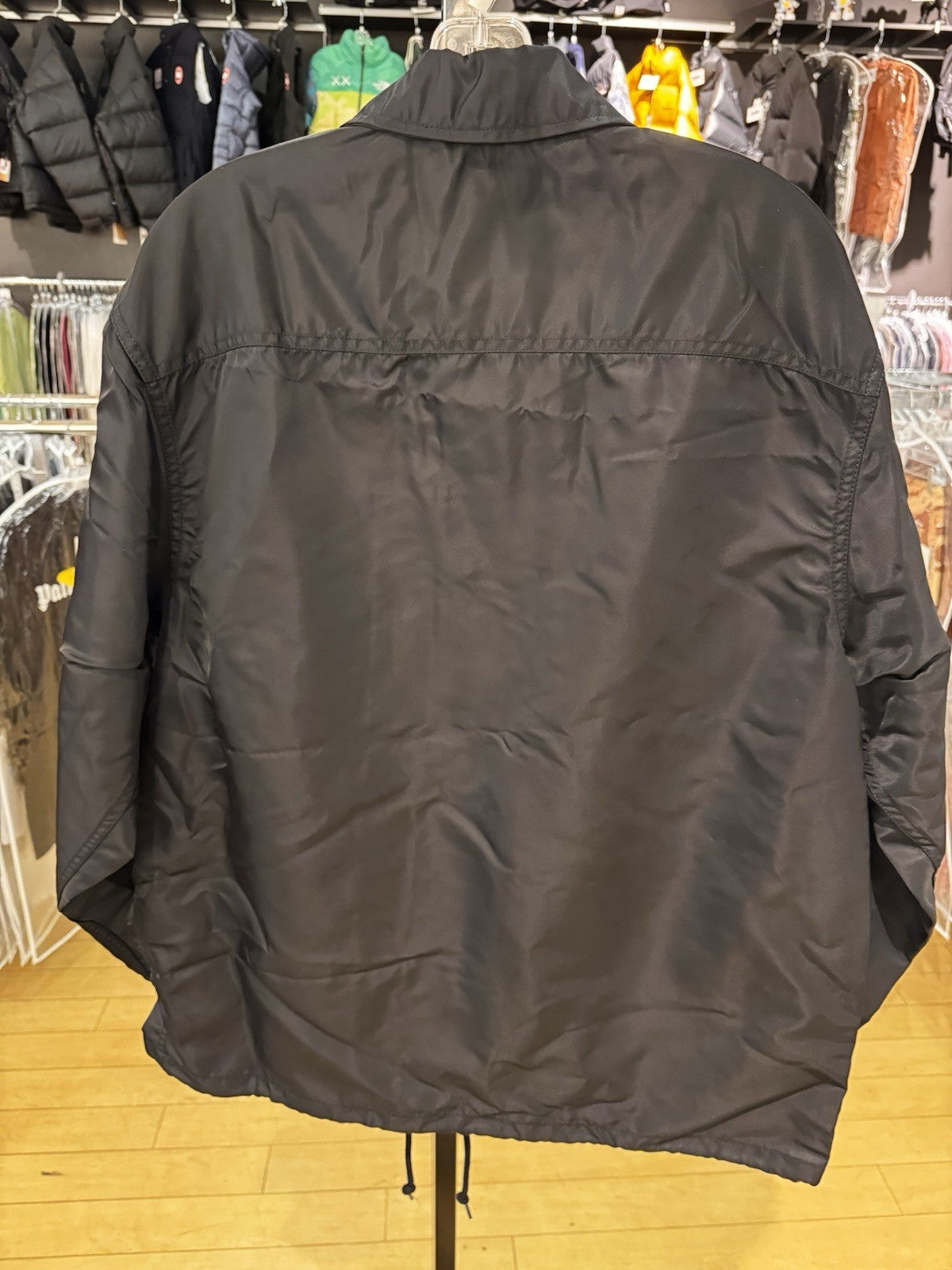 Supreme Nylon Chore Coat Black Size M