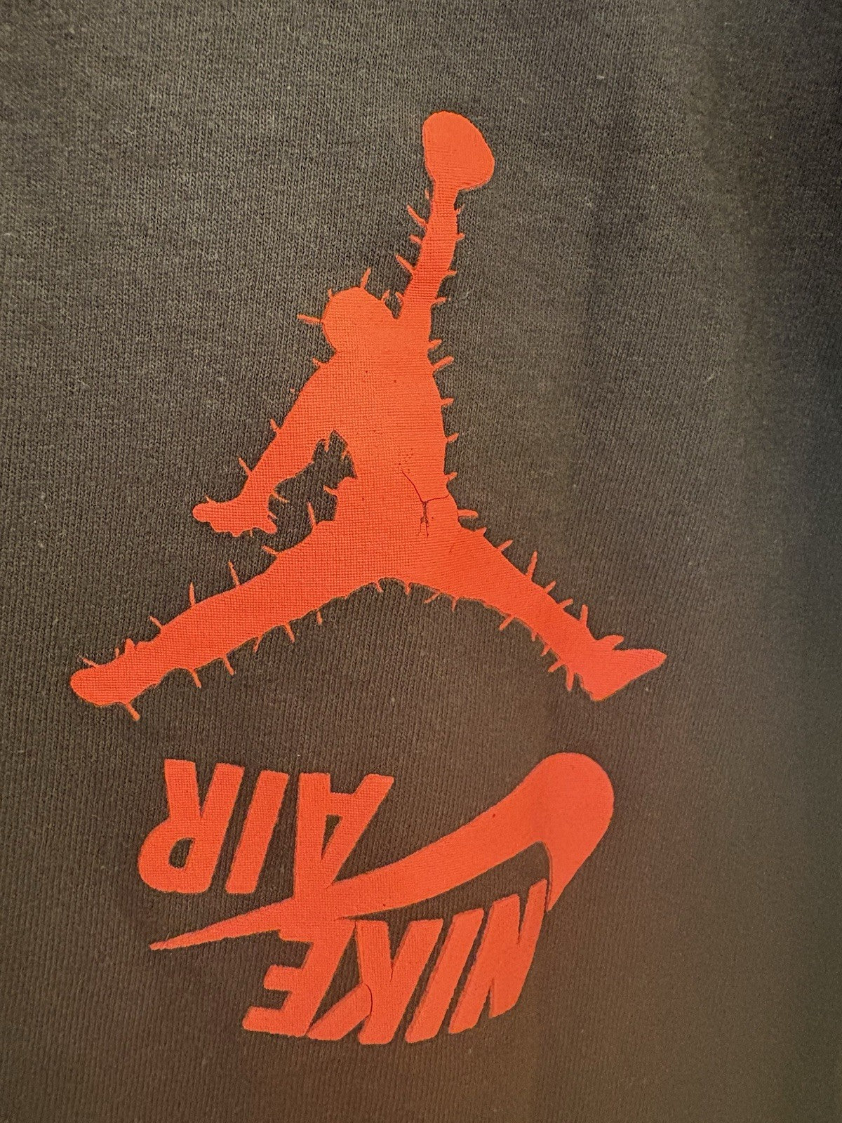 Travis Scott Jordan Cactus Jack Highest T Shirt Brown Size Large Defect 