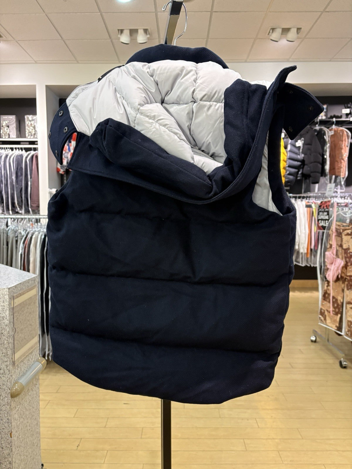 OVO x Canada Goose Freestyle Vest Navy Size Medium 