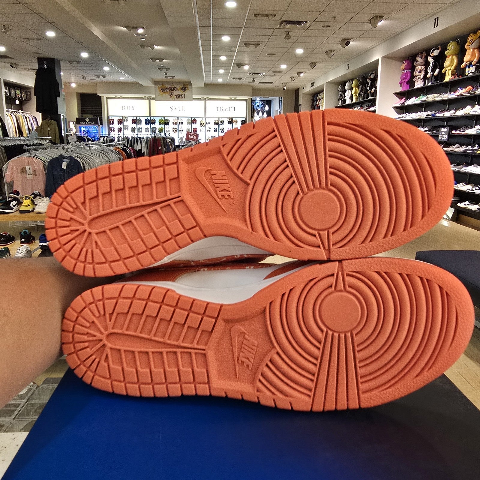 Nike Dunk Low Orange Paisley (Women's) SZ 11.5/10M