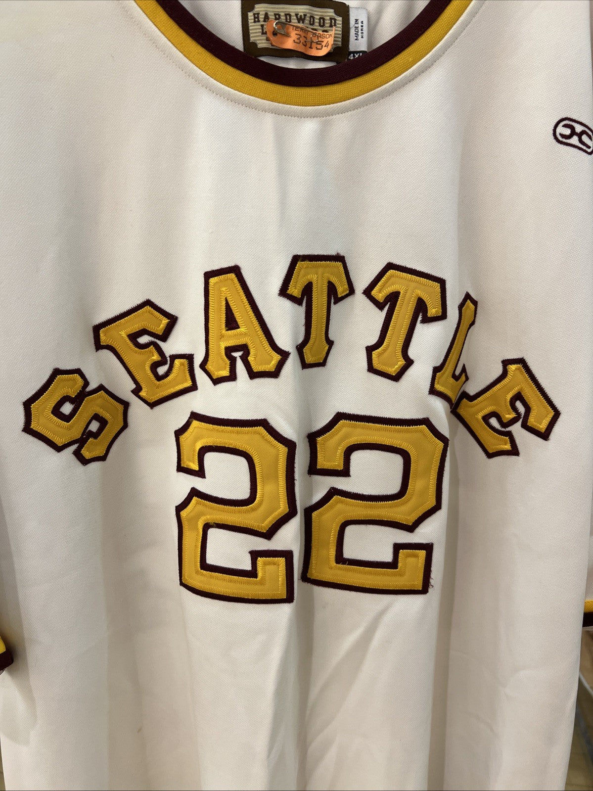 Seattle University Chieftains Elgin Baylor Jersey 4XL