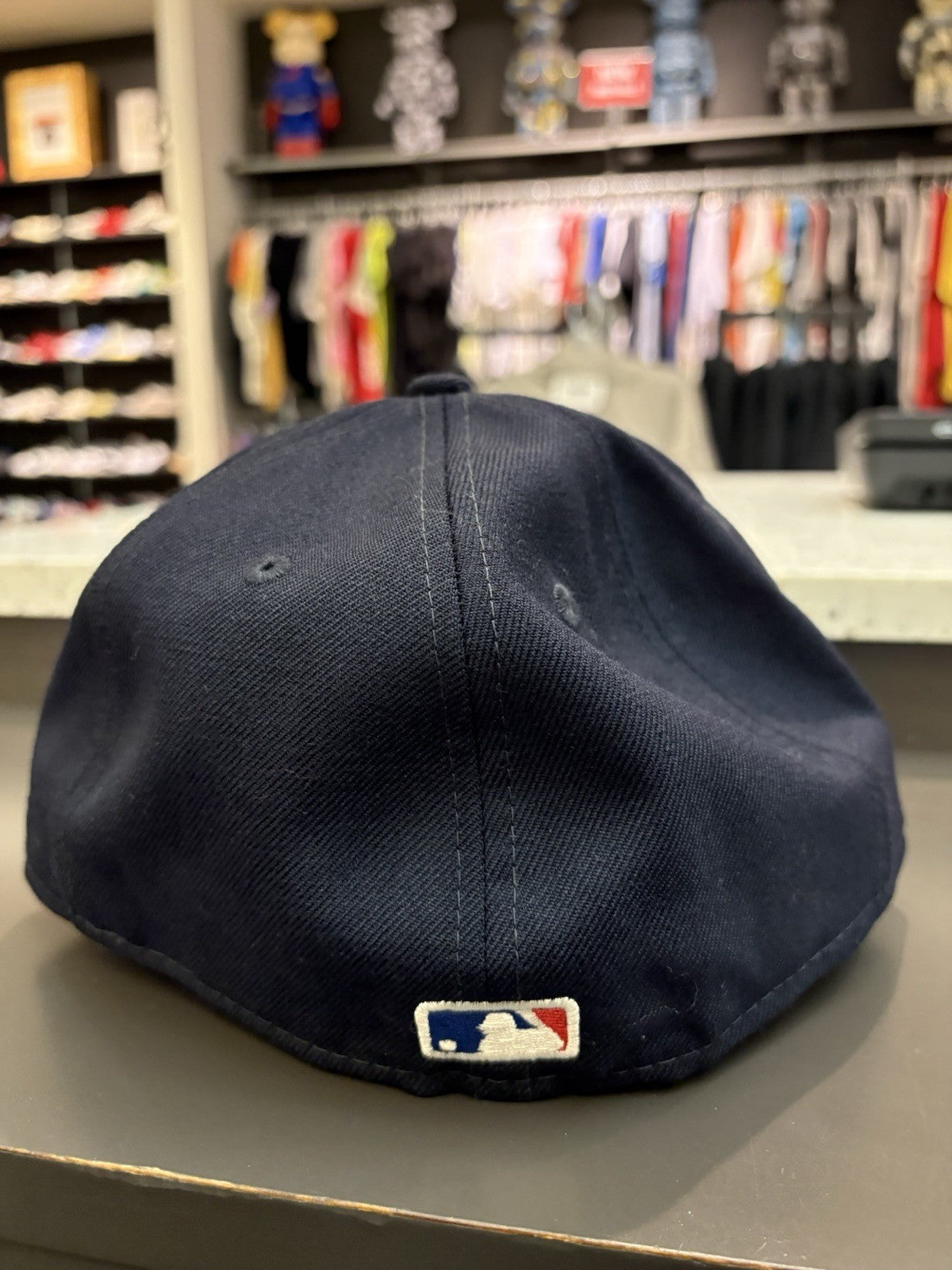 Fear Of God 59 Fifty New Era Baseball Cap FOG Navy Size 7 1/8