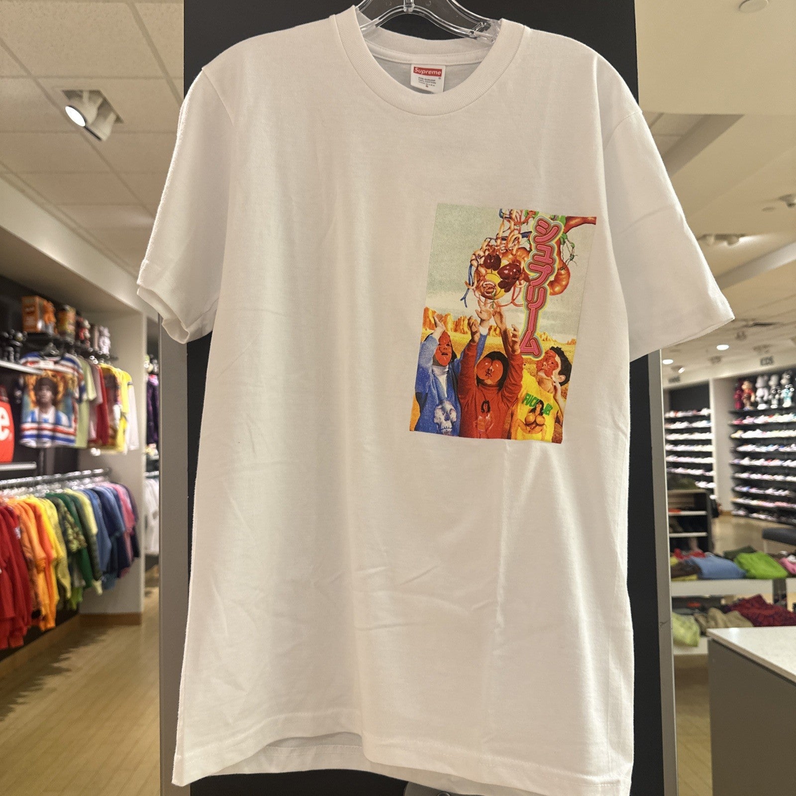 Supreme Sekintani La Norihiro Tee S/S 2019 White Size Small