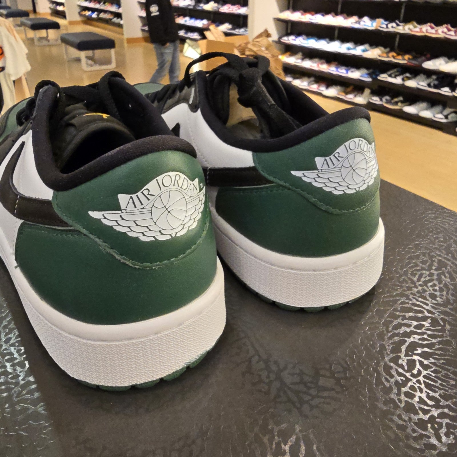Size 9.5 - Air Jordan 1 Golf Low Noble Green 