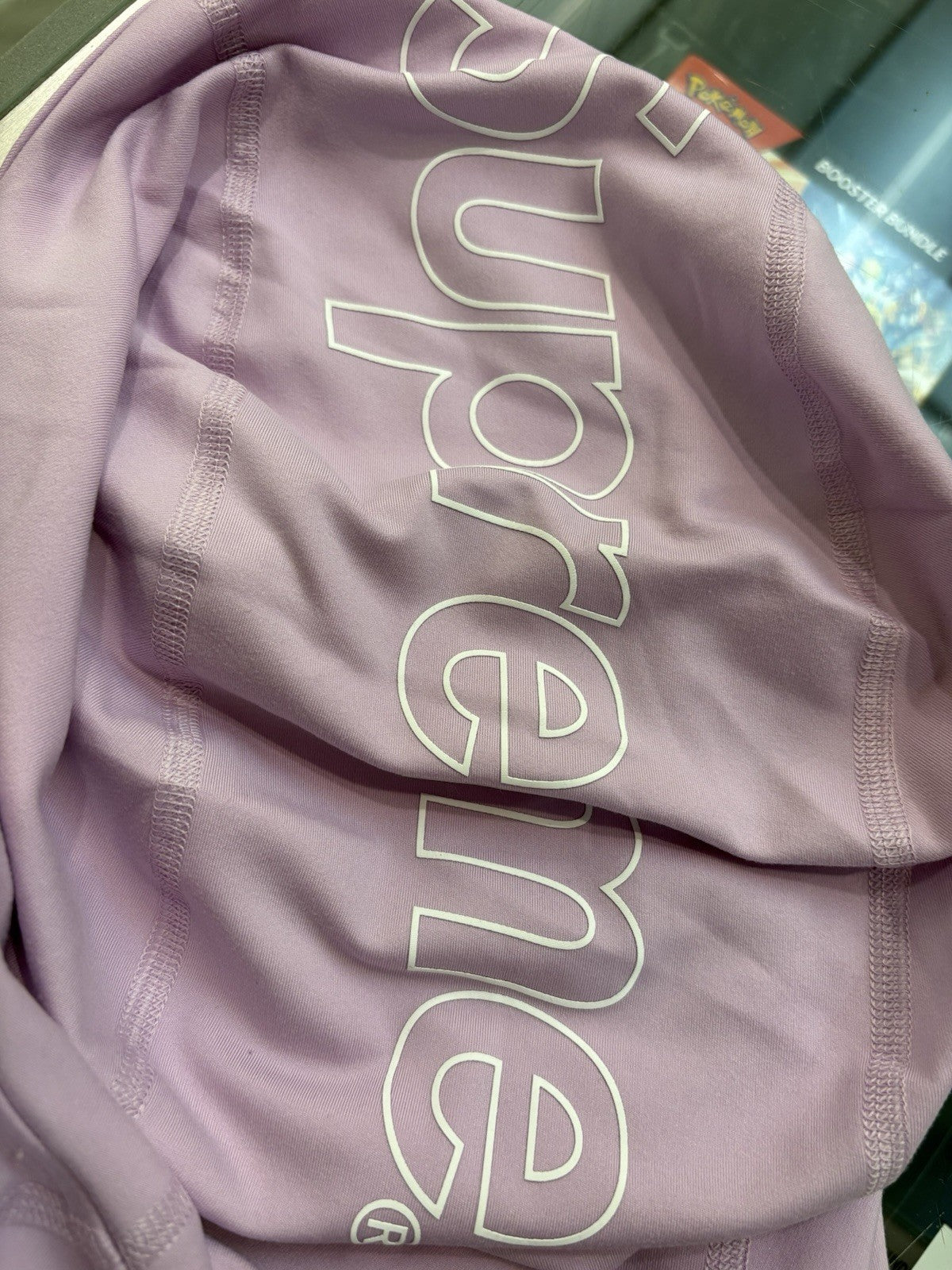 Supreme The North Face Base Layer L/S Top Light Purple Size XL