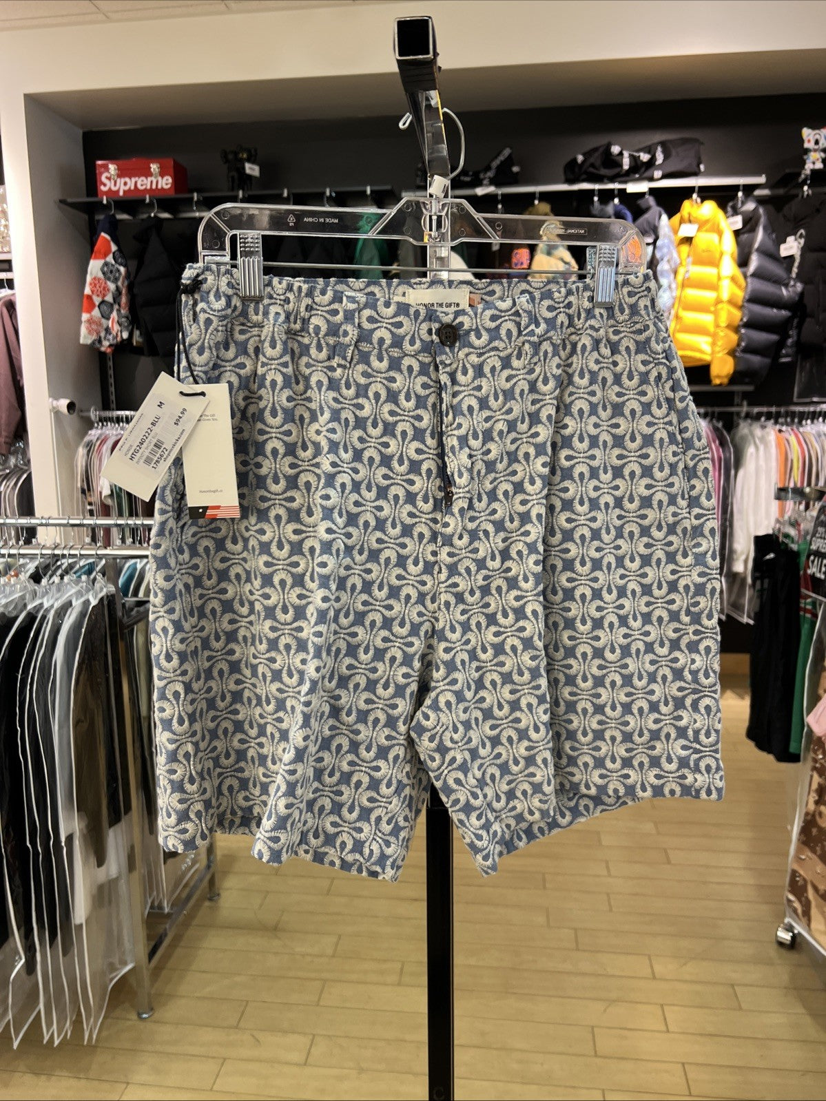 Honor The Gift Infinity Shorts Blue Sz M