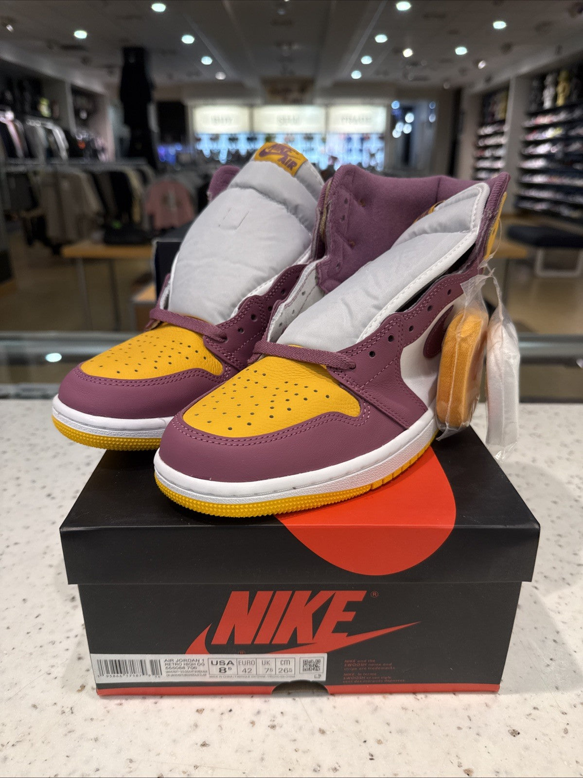 Size 8.5 - Jordan 1 Retro High OG Brotherhood 2022