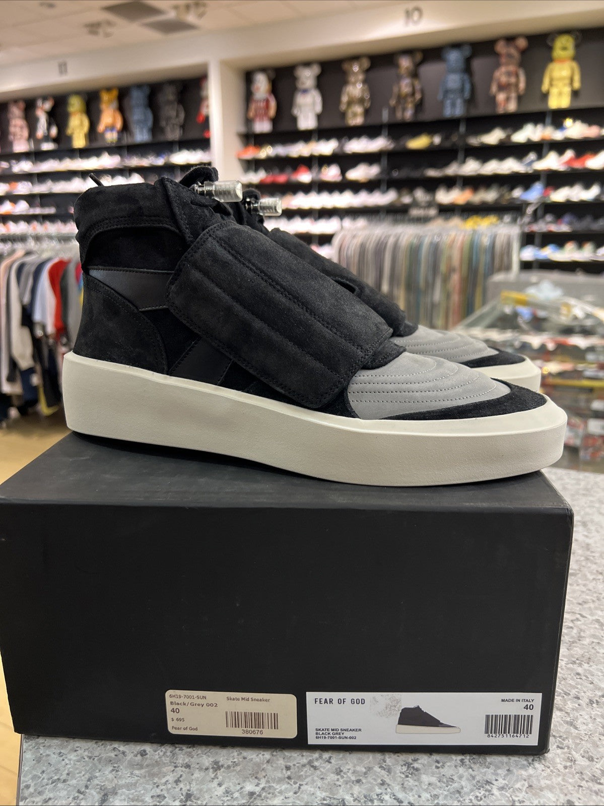 FEAR OF GOD Skate MID Sneaker Sz 40 (US Sz 8)