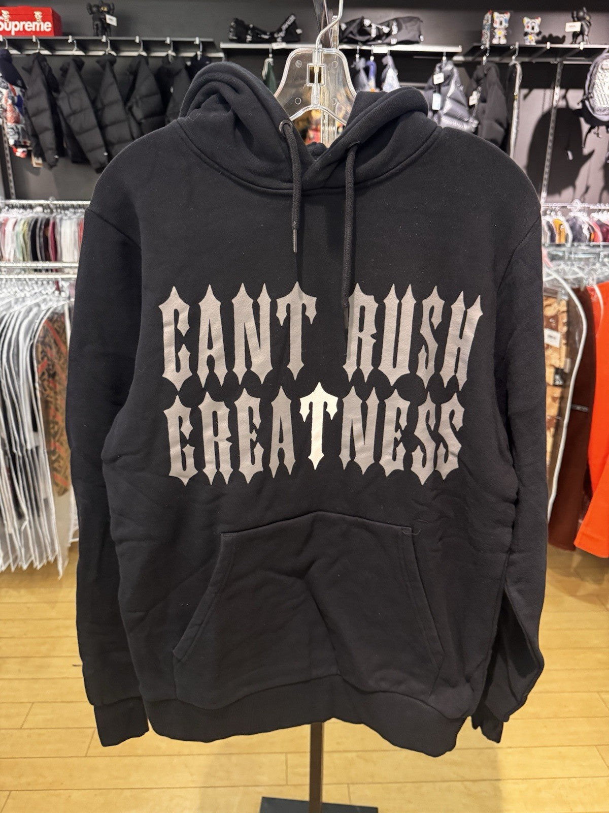 Trapstar X Central Cee Hoodie Black Size Small