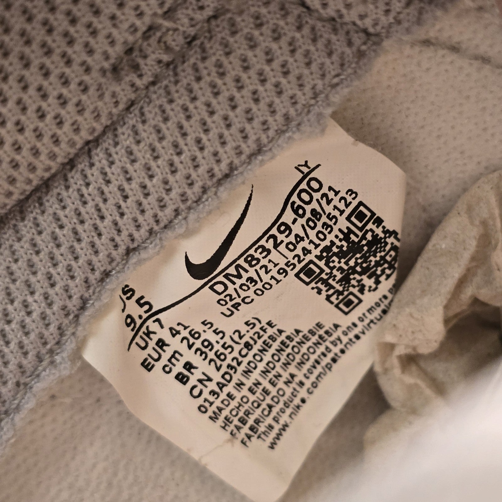 Size 9.5 - Nike Dunk Low Soft Grey Pink Women's