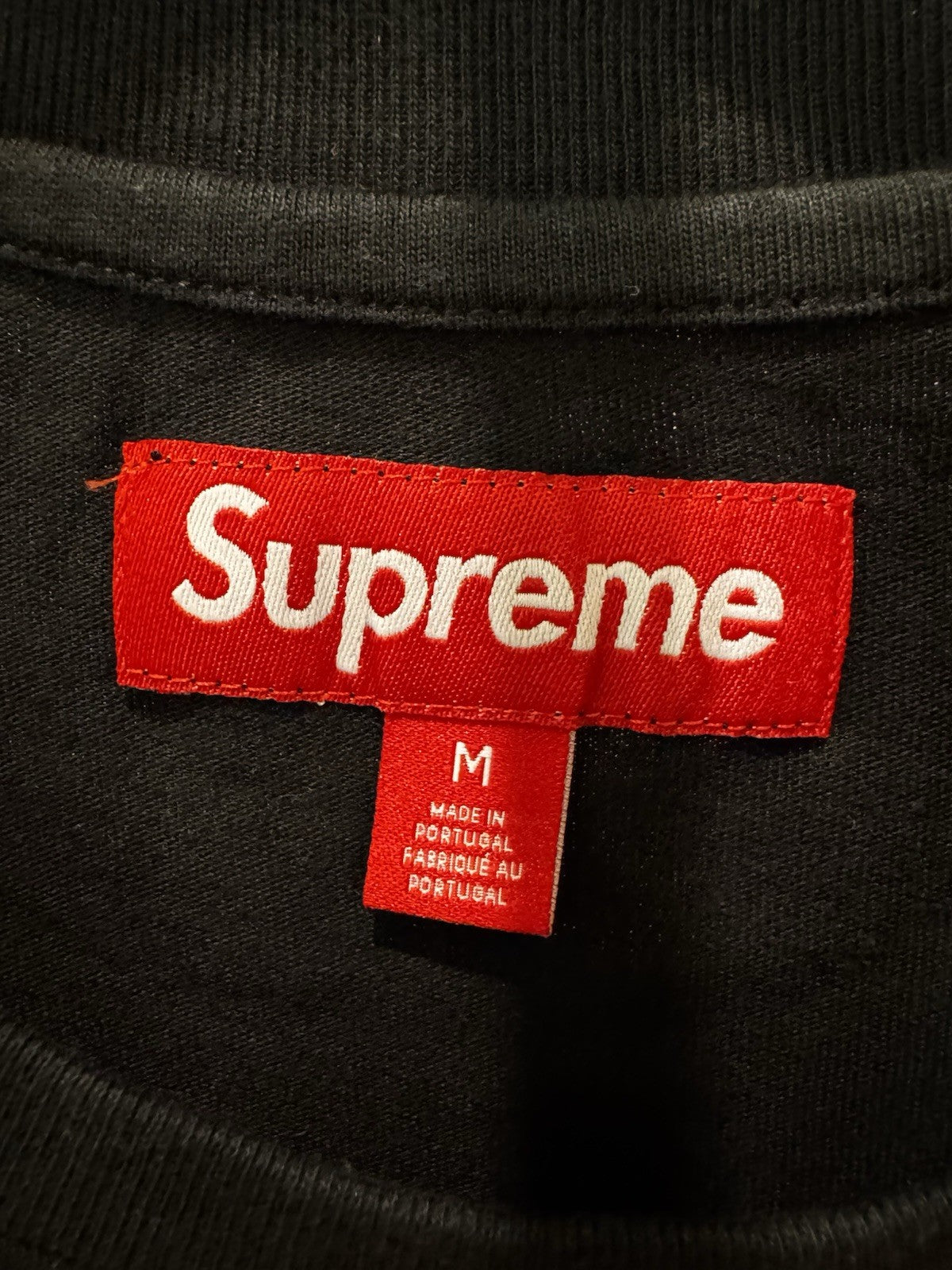 Supreme Small Box L/S Tee Black Size M