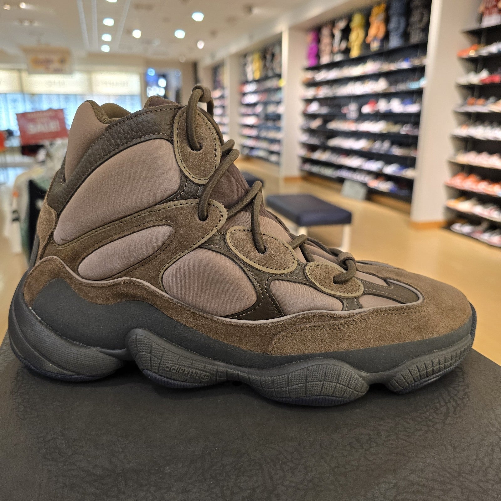 Size 11.5 - Adidas Yeezy 500 High Taupe Black