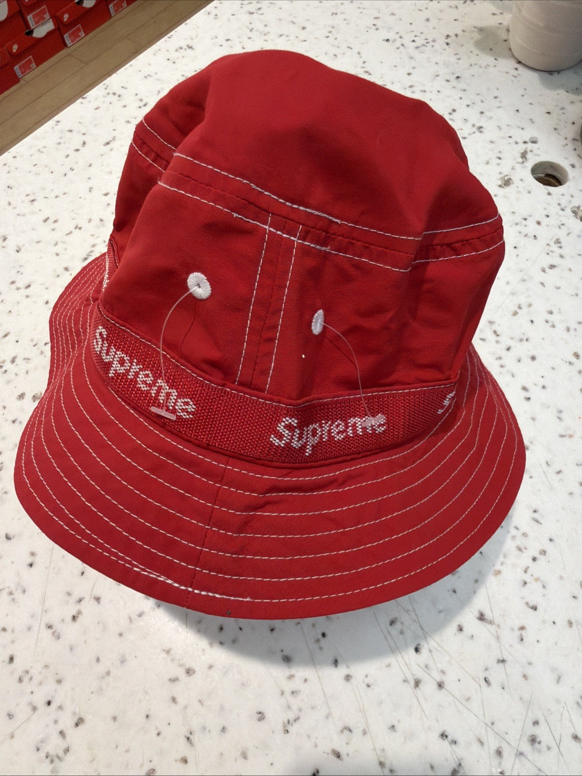 Supreme Webbing Crusher Red