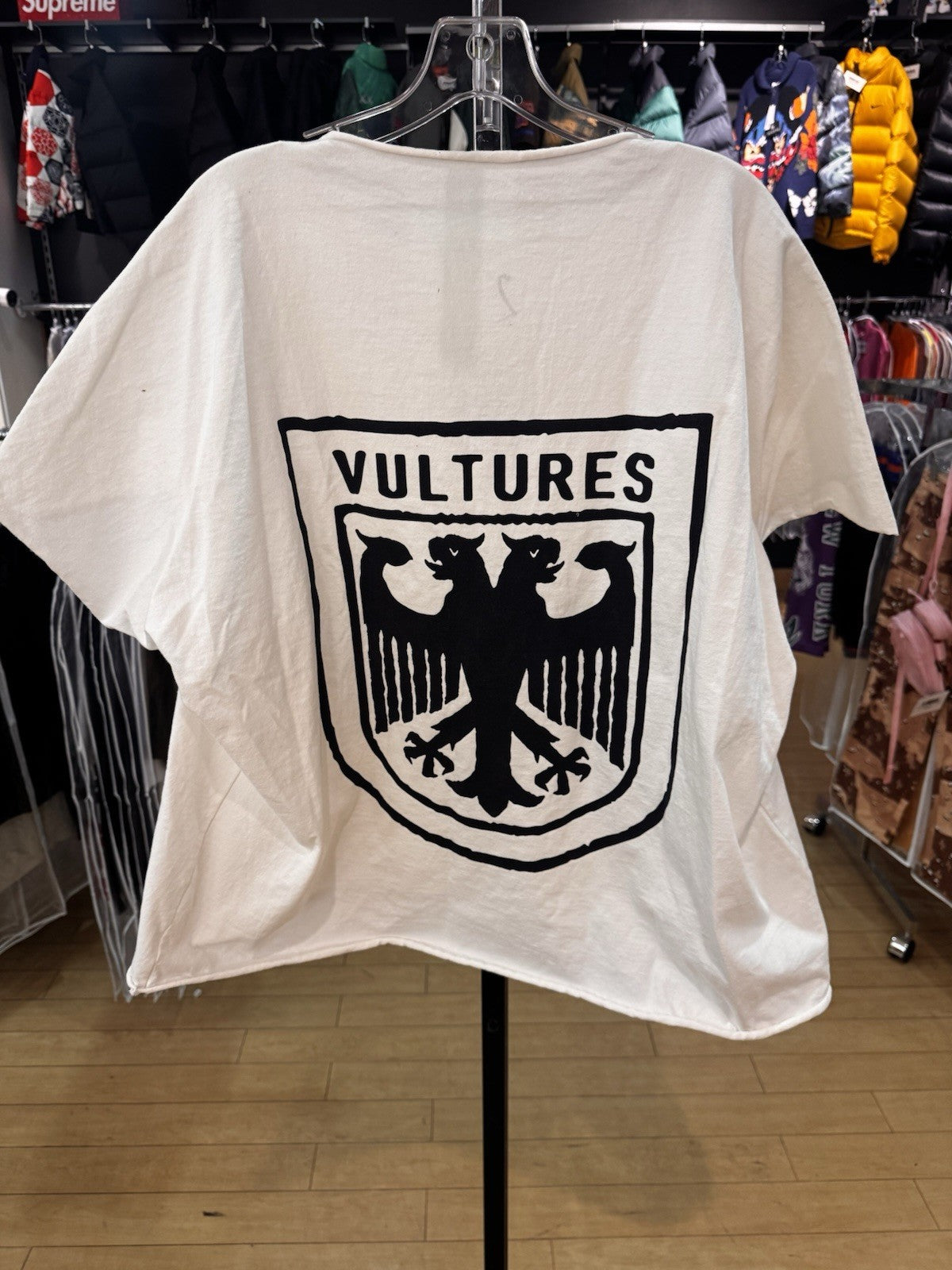 Yzy Vultures White Short Sleeve Gosha Tee Size 2