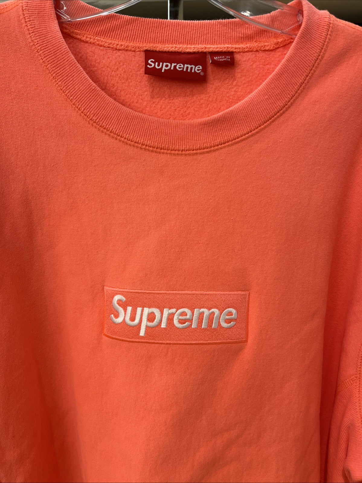 Supreme Box Logo Crewneck Sz XL
