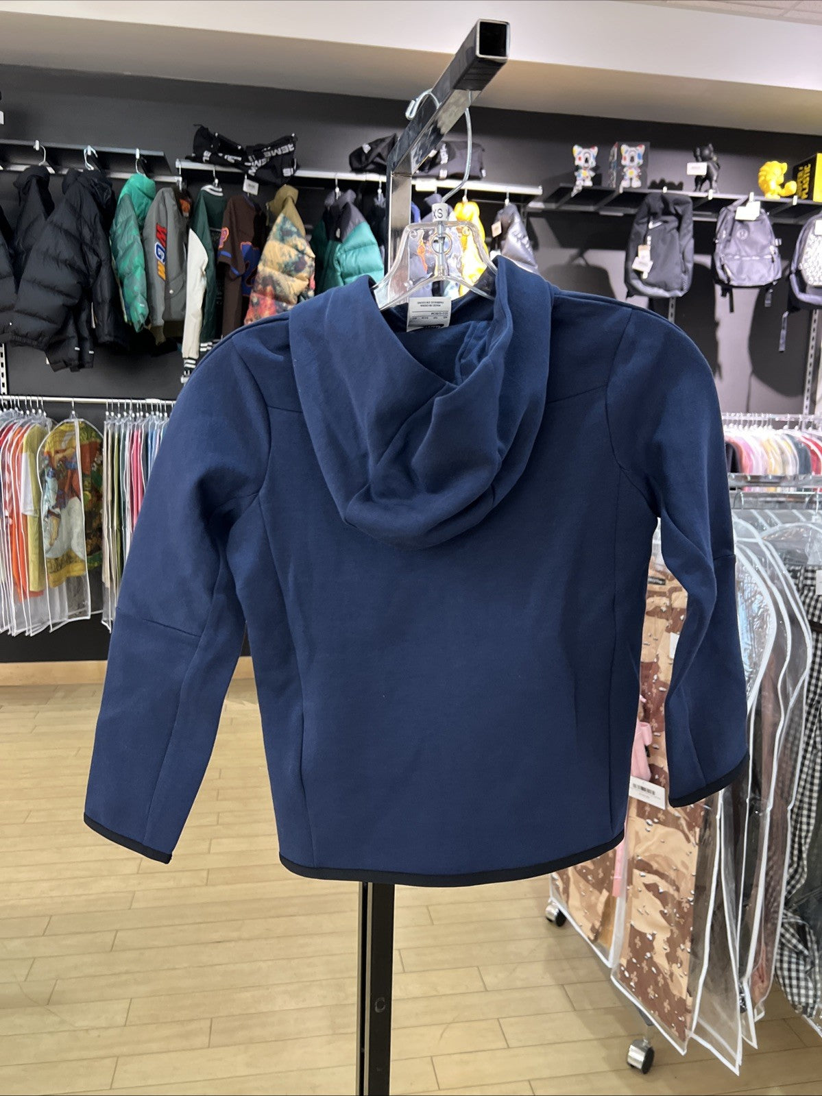 Nike Tech Fleece Full-Zip Blue Youth Sz XS DEFECT