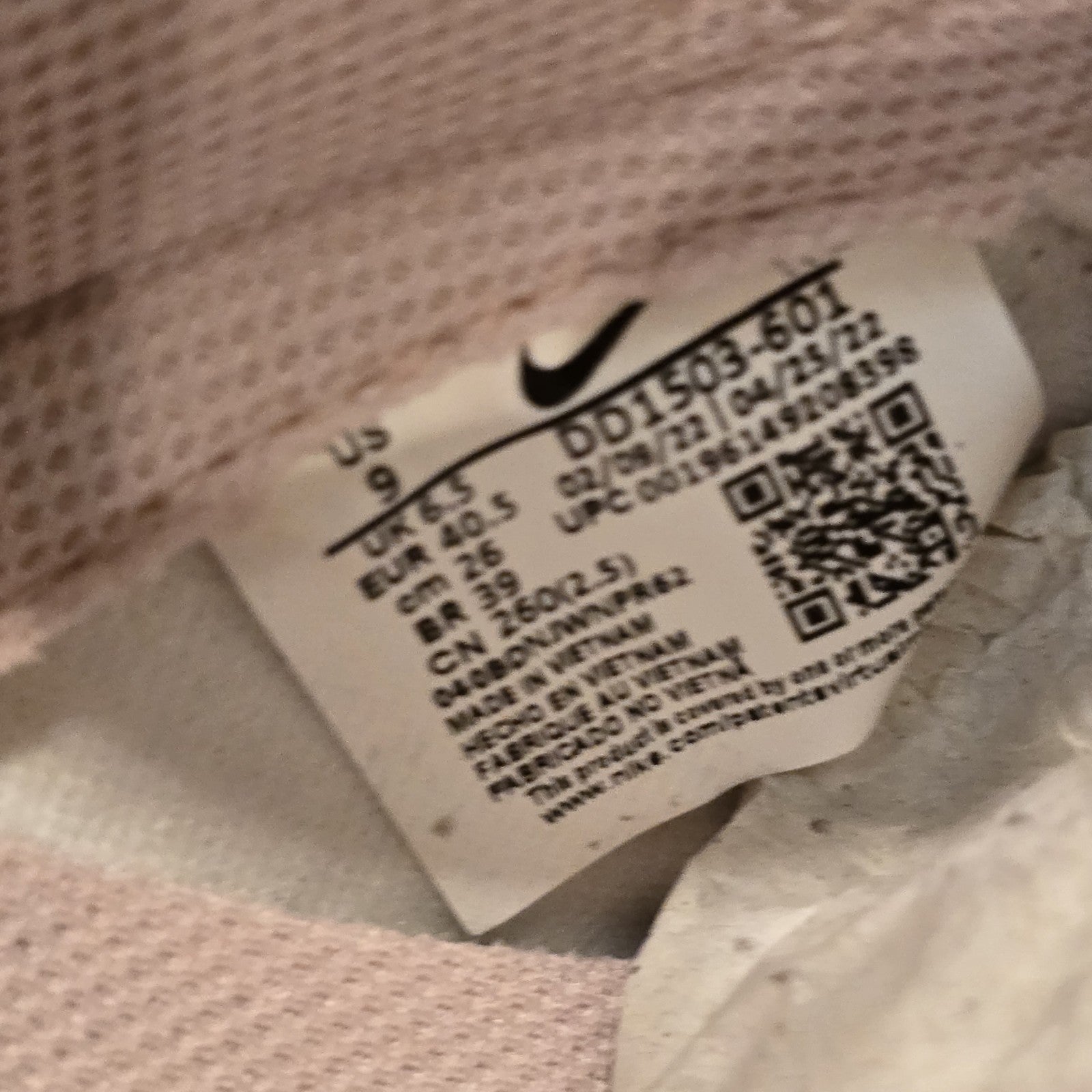 Size 9 - Nike Dunk Low Pink Oxford Women's 