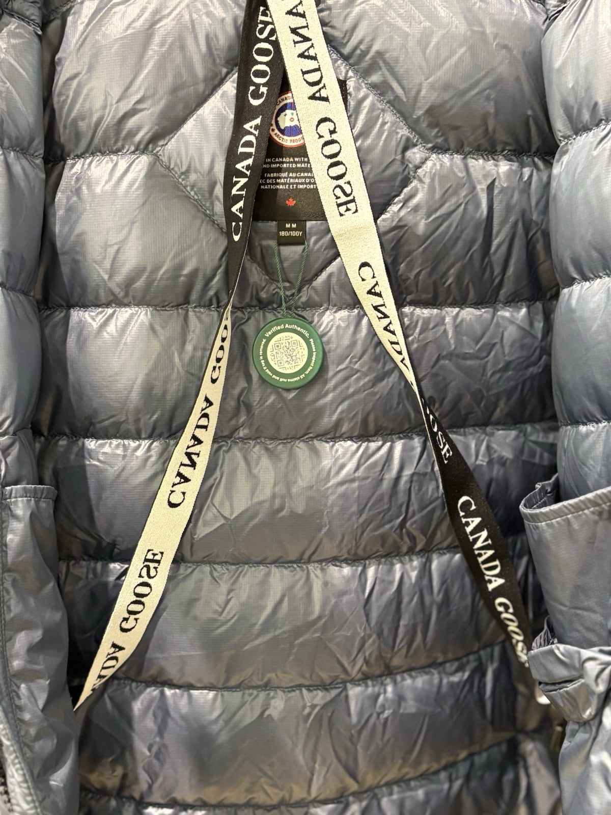 Canada Goose Men's Crofton Jacket Blue Size Medium 