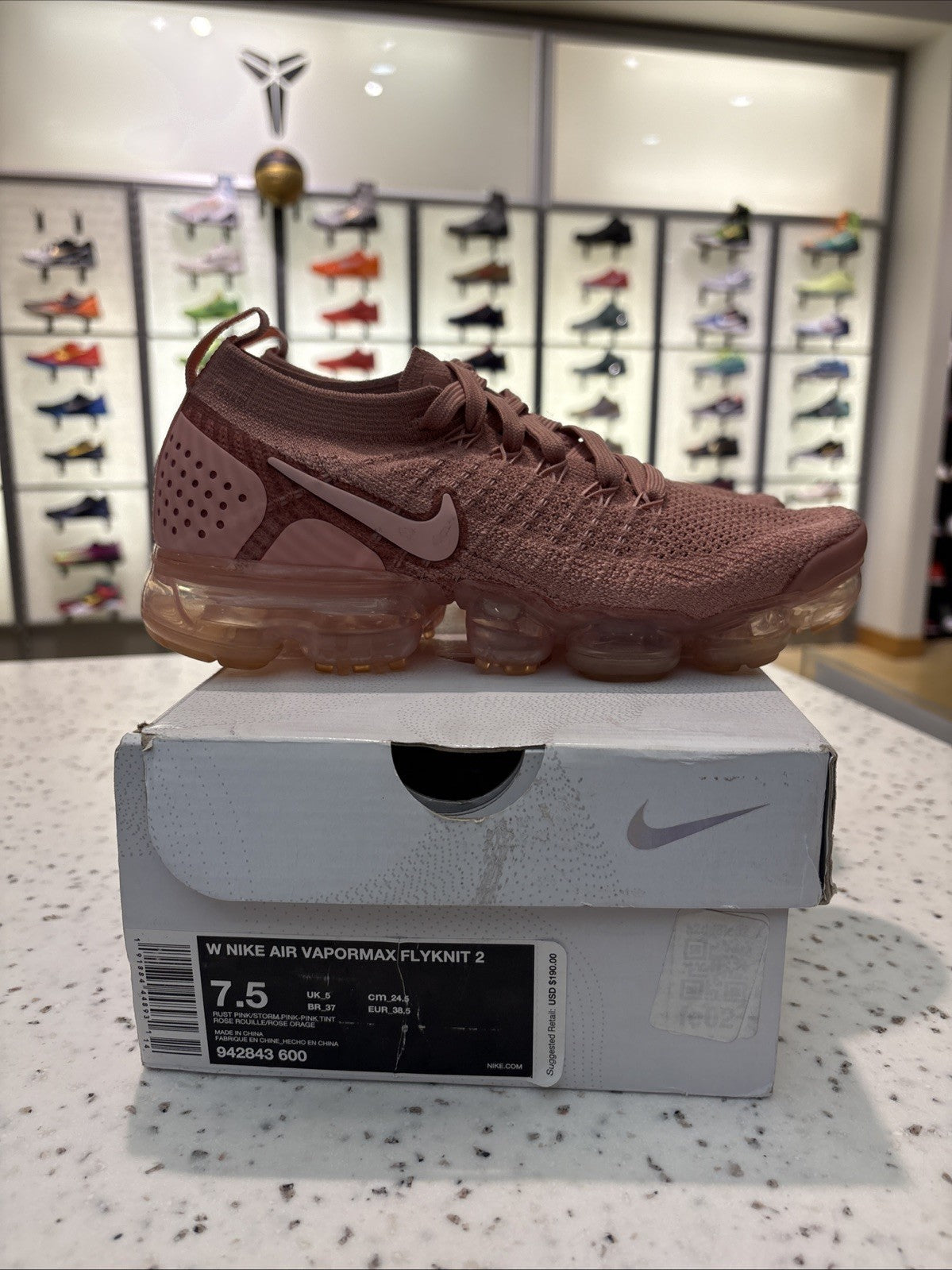 Nike Air VaporMax Flyknit 2 Shoes Women Size 7.5