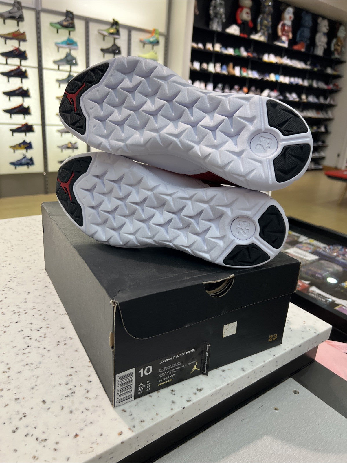 Jordan Air Jordan Trainer Prime Gym Red White Black Sz 10