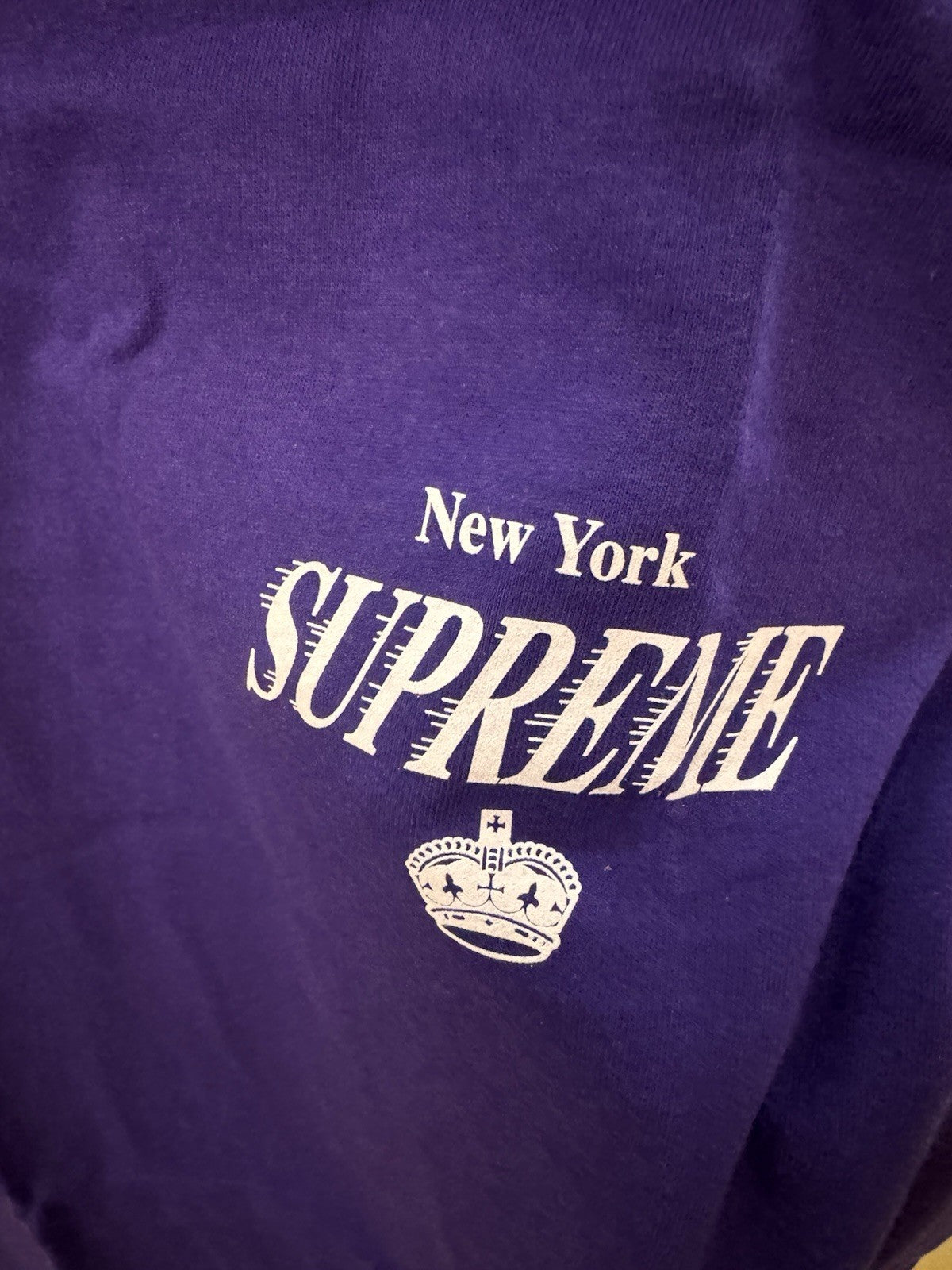 Supreme 4 Life Tee Purple Size L