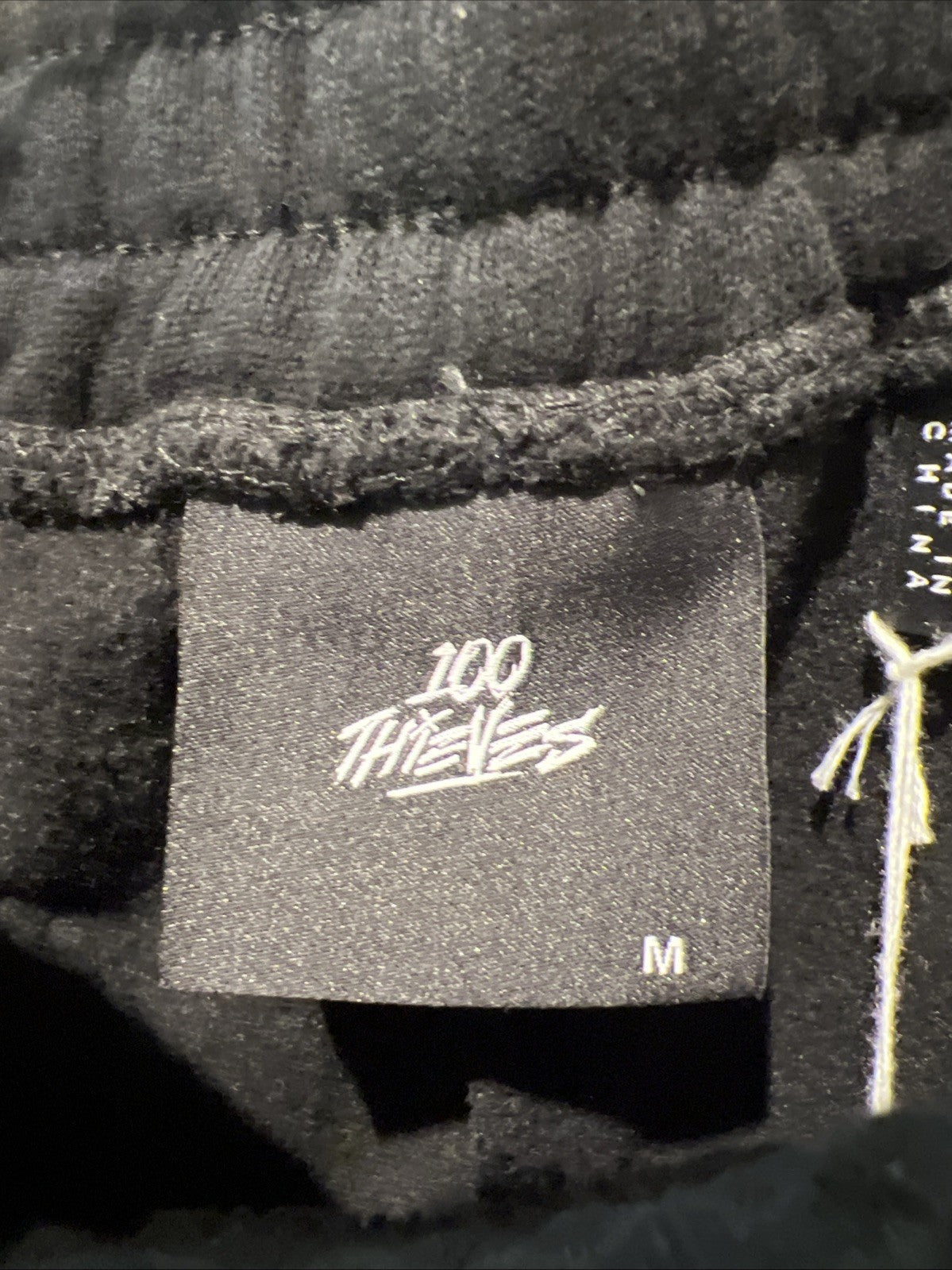 100 Thieves Sweatshorts Black Sz M
