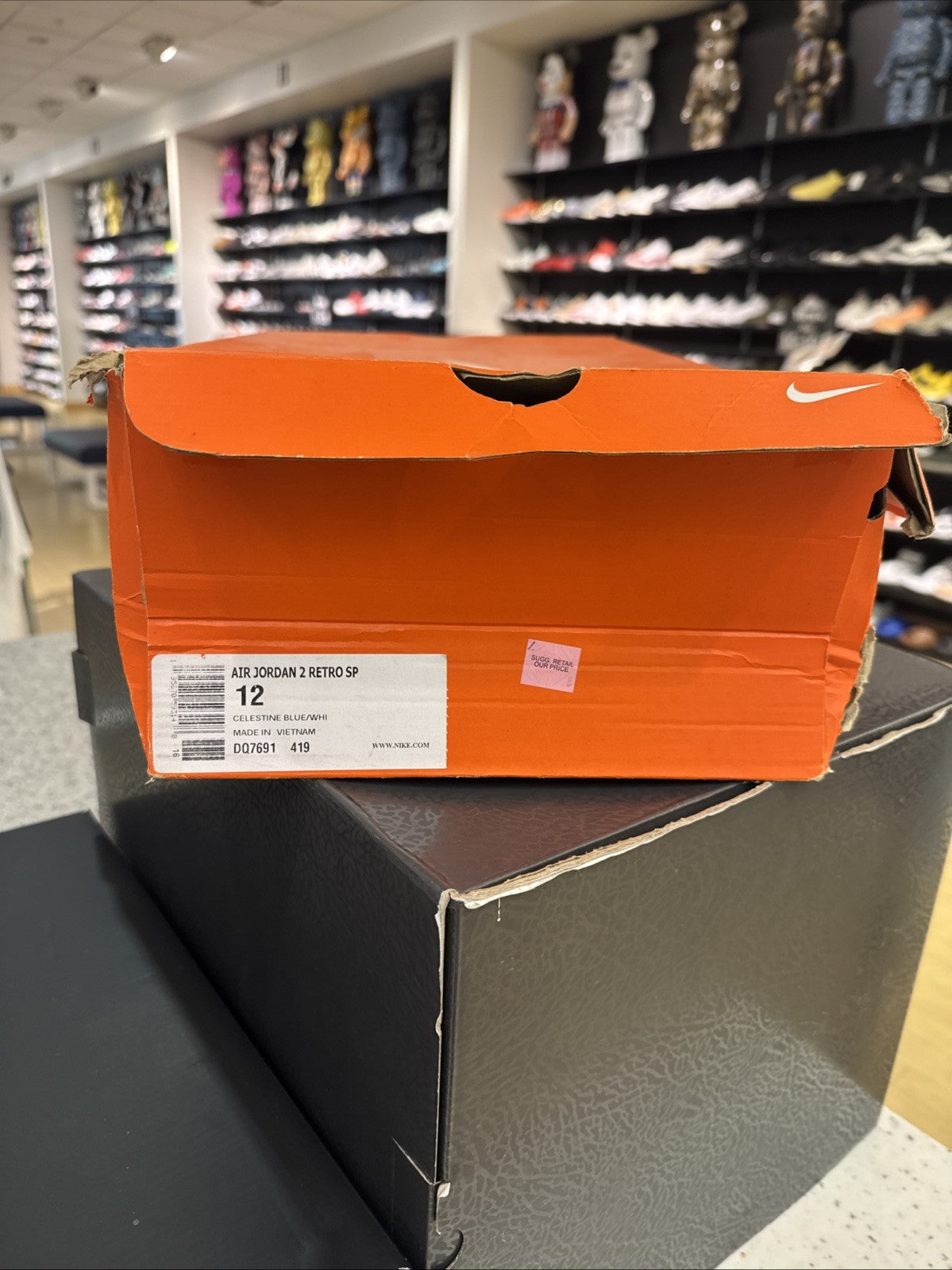 Size 12 - Jordan 2 Retro x J. Balvin Blue 2022