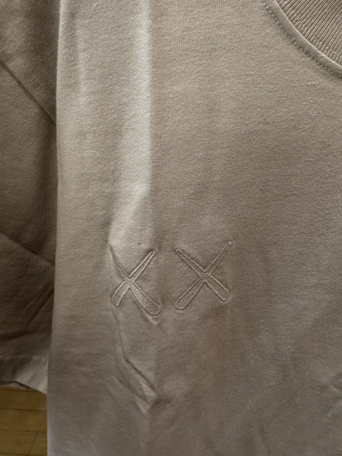 KAWS x The North Face SS Tee Moonlight Ivory Size Small