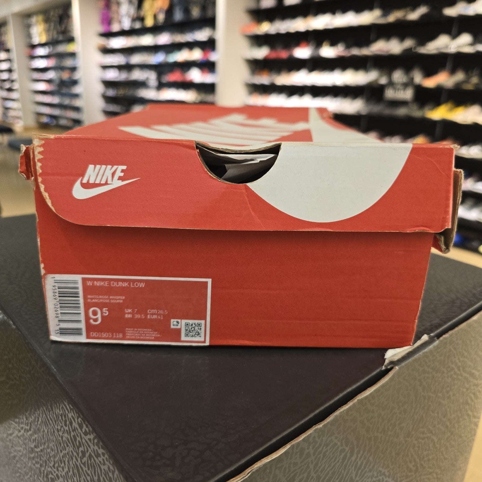 Size 9.5 - Nike Dunk Low Rose Whisper Women's