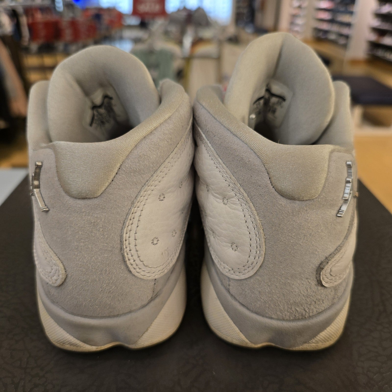 Size 7Y - Air Jordan 13 Retro Low Pure Platinum