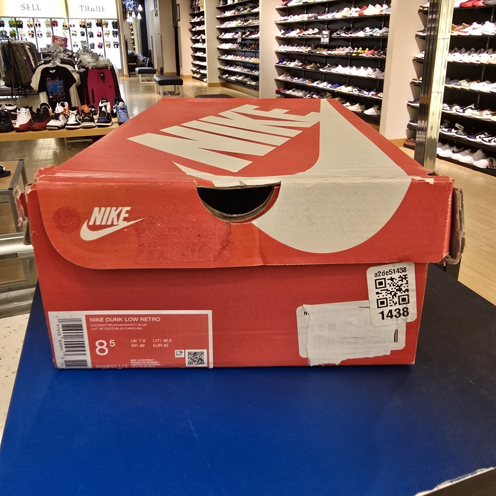 Nike Dunk Low University Blue Coconut Milk SZ 8.5