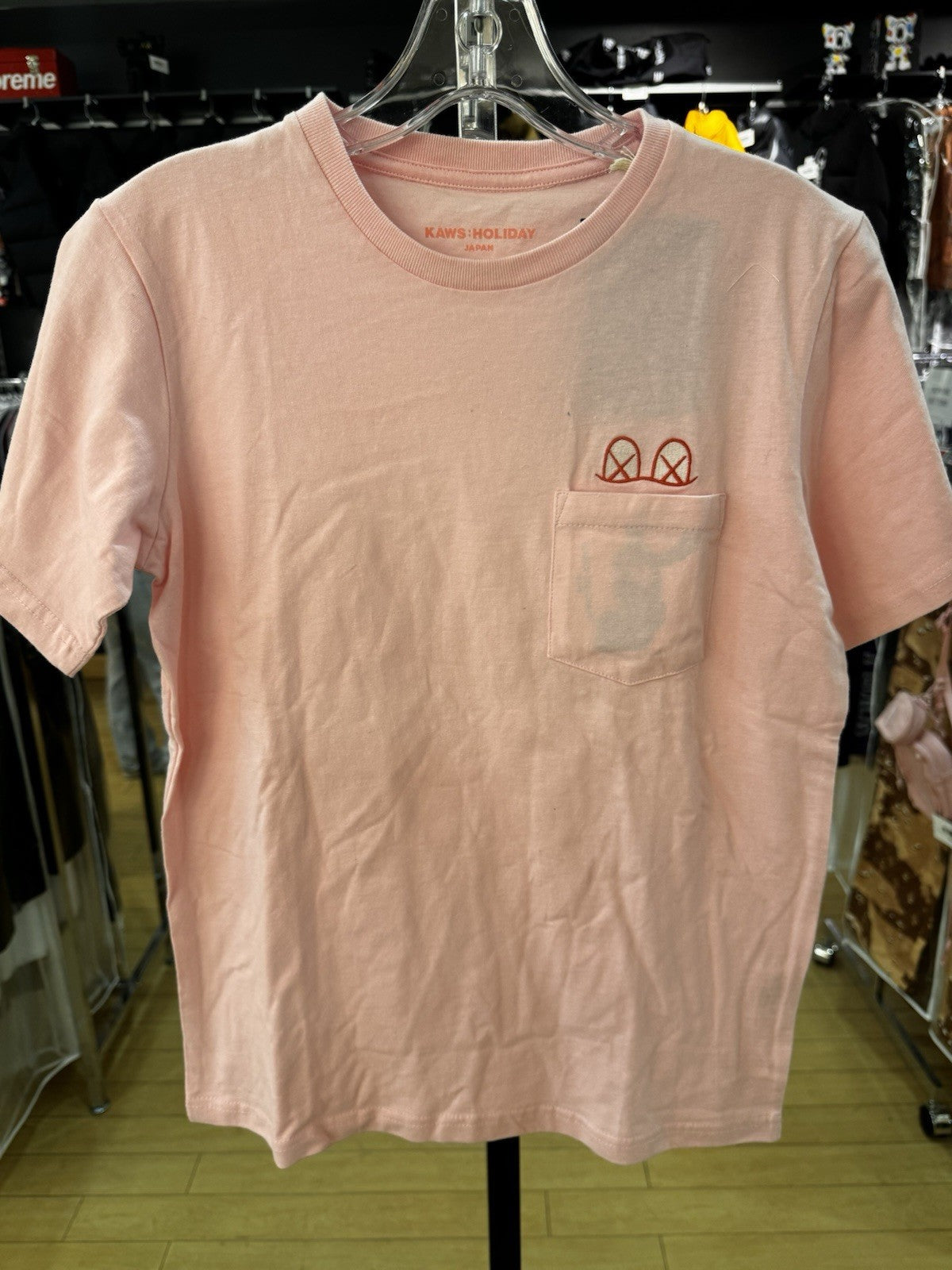 Kaws Holiday Japan Pocket Tee (Asia Sizing) Size M