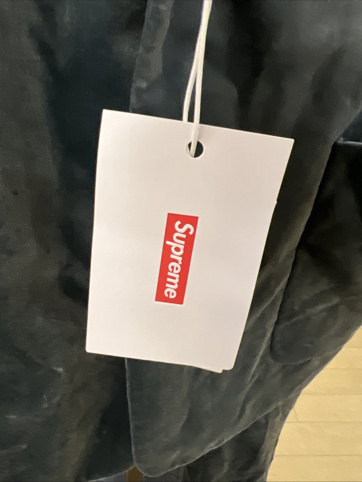 Supreme Velvet Suit Slate Sz L