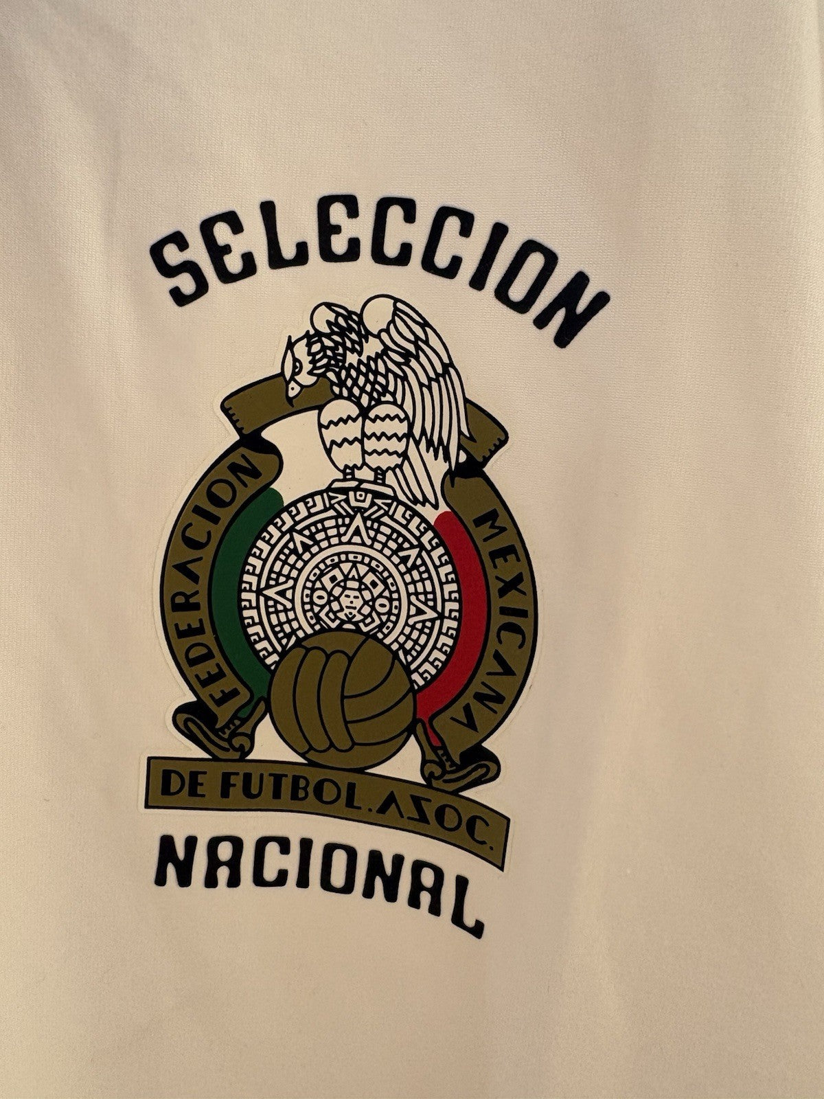 adidas Mexico 1985 Away Jersey (Asia Sizing) Cloud White Size 2XL