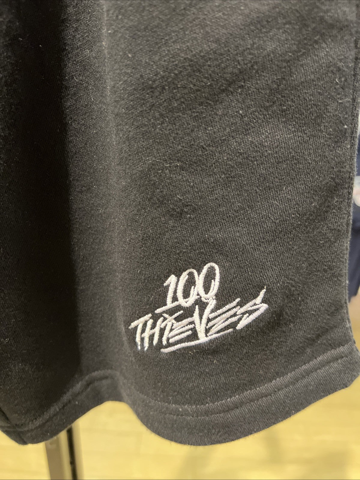 100 Thieves Sweatshorts Black Sz M