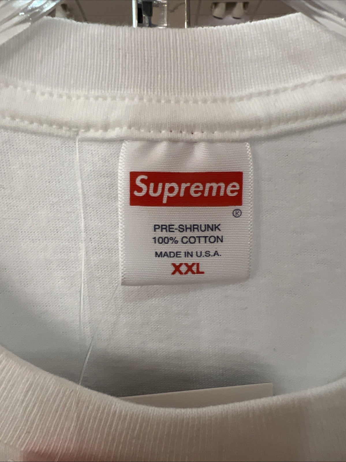 SUPREME x Rick Rubin T-Shirt White Sz XXL